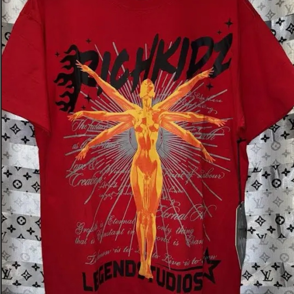 Red Graphic Tee